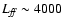 $L_{\it ff}\sim 4000$