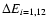 $\Delta E_{i=1,12}$