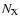 $N_{\rm X}$