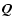 $\vec{Q}$