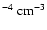 $^{-4}~{\rm cm}^{-3}$