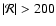 $\vert\mathcal{R}\vert > 200$