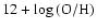 $12+\log{\rm (O/H)}$