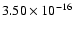 $3.50\times10^{-16}$