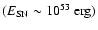 $(E_{\rm SN}\sim 10^{53}~{\rm erg})$