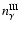 $n^{\rm III}_{\gamma}$