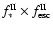 $f^{\rm {II}}_{*}\times f^{\rm {II}}_{\rm esc}$
