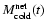 $M^{\rm net}_{\rm cold}(t)$