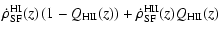 $\displaystyle \dot{\rho}^{\rm HI}_{\rm SF}(z)\left(1-Q_{\rm HII}(z)\right)
+\dot{\rho}^{\rm HII}_{\rm SF}(z)Q_{\rm HII}(z)$