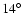 $14\hbox{$^\circ$ }$