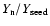 $Y_{\rm n}/Y_{\rm seed}$