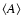 $\left\langle A\right\rangle $