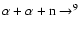 $\alpha + \alpha + {\rm n} \rightarrow
^9$