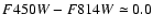 $F450W-F814W\simeq 0.0$