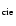 $_{\rm cie}$