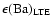 $\rm\epsilon (Ba)_{LTE}$