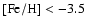 $\rm [Fe/H]<-3.5$