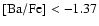 $\rm [Ba/Fe]<-1.37$