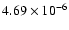 $4.69 \times 10^{-6}$