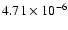 $4.71 \times 10^{-6}$