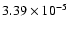 $3.39 \times 10^{-5}$