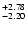 $^{\rm +2.78}_{-2.20}$