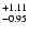 $^{\rm +1.11}_{-0.95}$