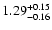 $1.29^{\rm +0.15}_{-0.16}$