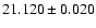 $21.120\pm0.020$