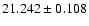 $21.242\pm0.108$