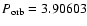 $P_{\rm orb}=3.90603$