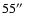 $55\hbox{$^{\prime\prime}$ }$