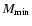 $M_{\rm min}$