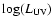 $\log(L_{\rm UV})$