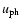 $u_{\rm ph}$