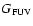 $G_{\rm FUV}$