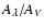 $A_{\lambda}/A_V$