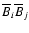 $\meanB_i\meanB_j$