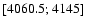 $\left[4060.5;4145\right]$