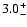 $\rm 3.0_{- }^{+ }$