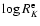 $\log R_K^{{\rm e}}$