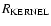 $R_{{\rm KERNEL}}$