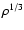 $\rho^{1/3}$