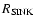 $R_{{\rm SINK}}$