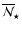 $\overline{\cal N}_{\!\star}$