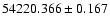 $54220.366 \pm 0.167$