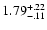 $1.79^{\rm +.22}_{-.11}$