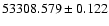 $53308.579 \pm 0.122$