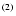$^\textrm{\scriptsize {(2)}}$