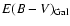 $E(B-V)_{\rm Gal}$